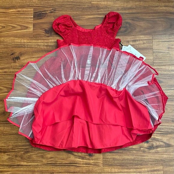 NWT Pippa & Julie Red Formal Dress - Picture 5 of 8